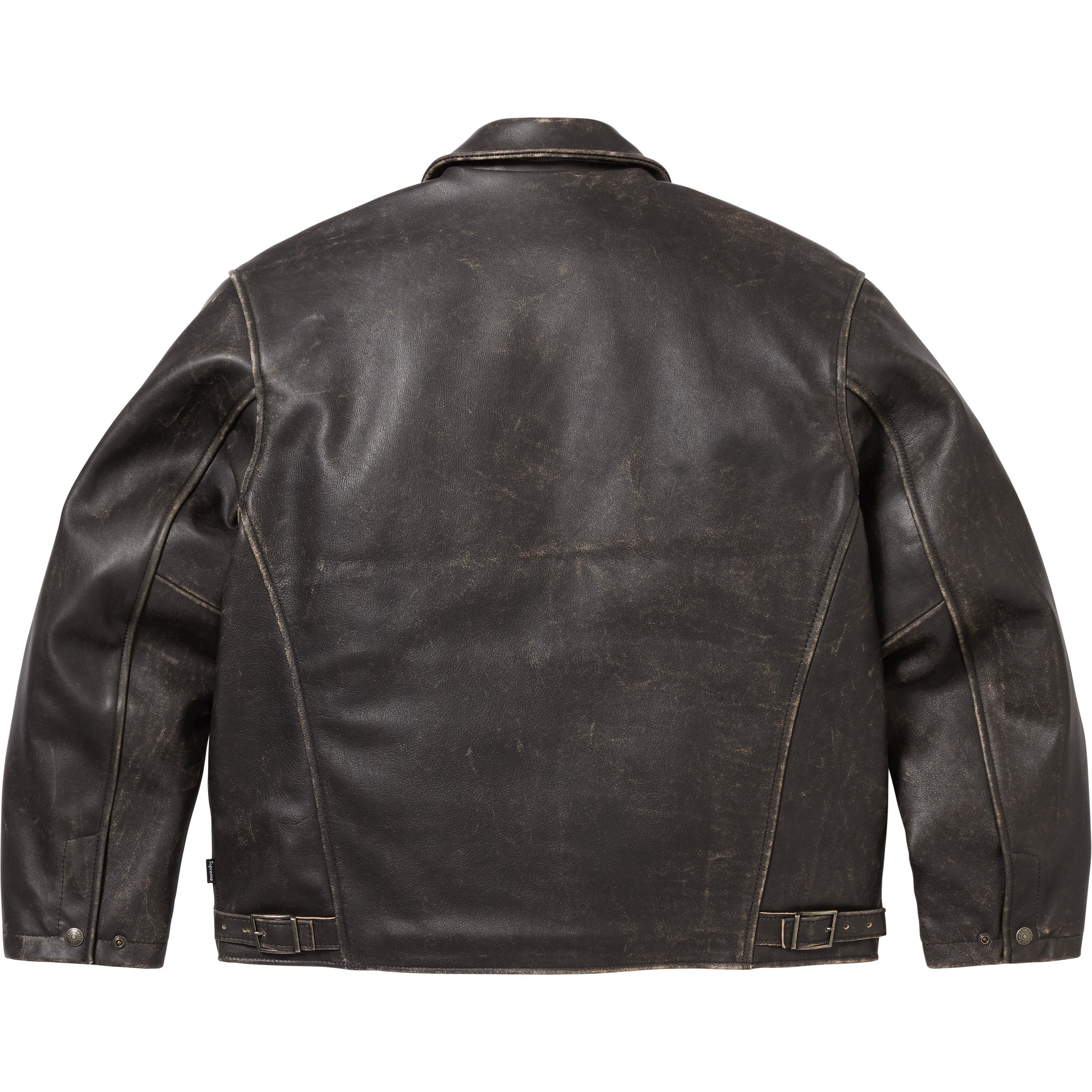 Supreme®/Schott® Leather Racer Jacket view 14